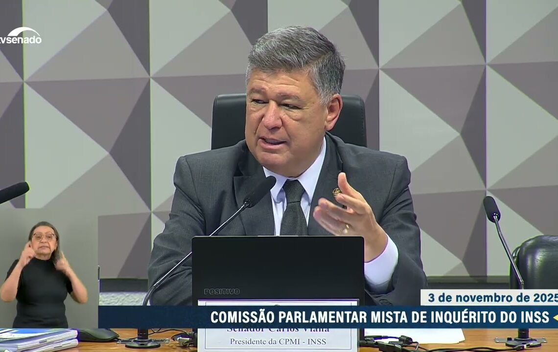 CPMI do INSS está cumprindo missão de investigar fraudes, diz Carlos Viana — Senado Notícias