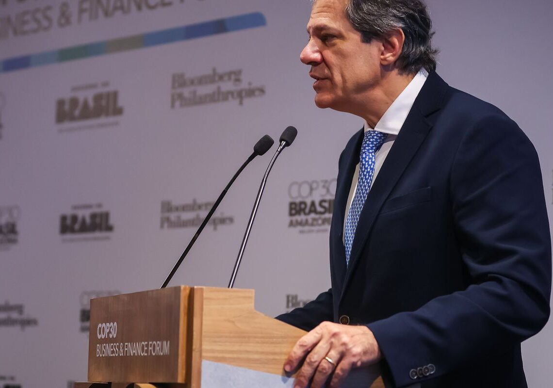 Haddad diz esperar US$ 10 bi para fundo de proteção às florestas