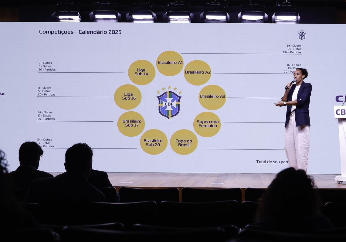 CBF anuncia Calendário do Futebol Feminino para o ano de 2026