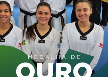 Brasil é tricampeão na Copa do Mundo por equipes de taekwondo na China