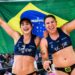 Carol Soberg e Rebecca faturam bronze no Mundial de vôlei de praia
