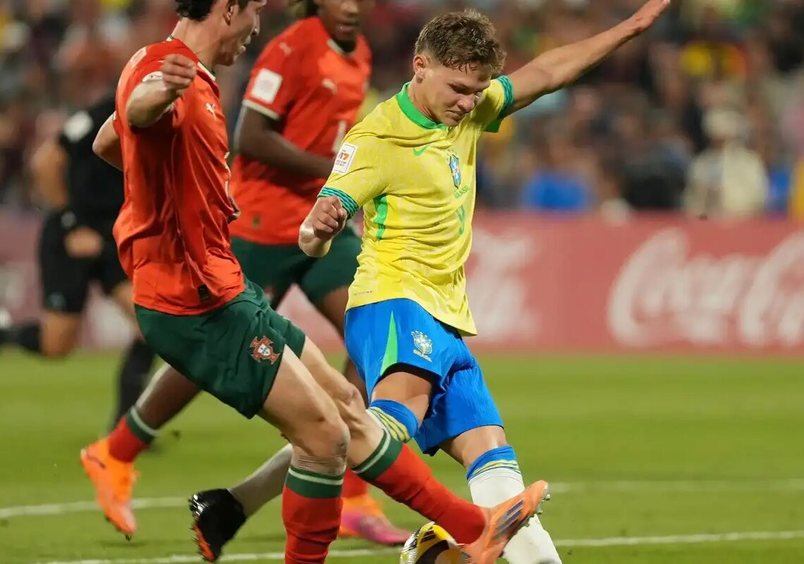 Brasil perde para Portugal e fica fora do Mundial Sub-17