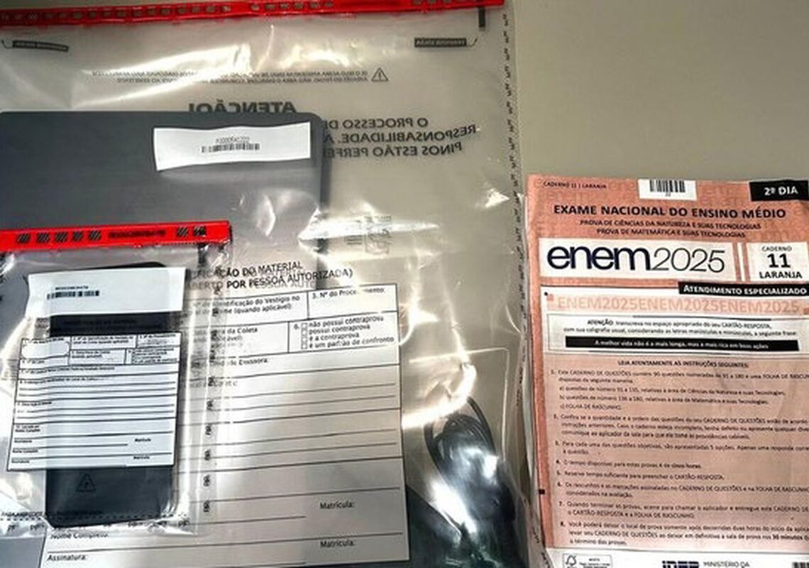 Enem 2025: PF cumpre mandado no Ceará por suposta fraude no exame