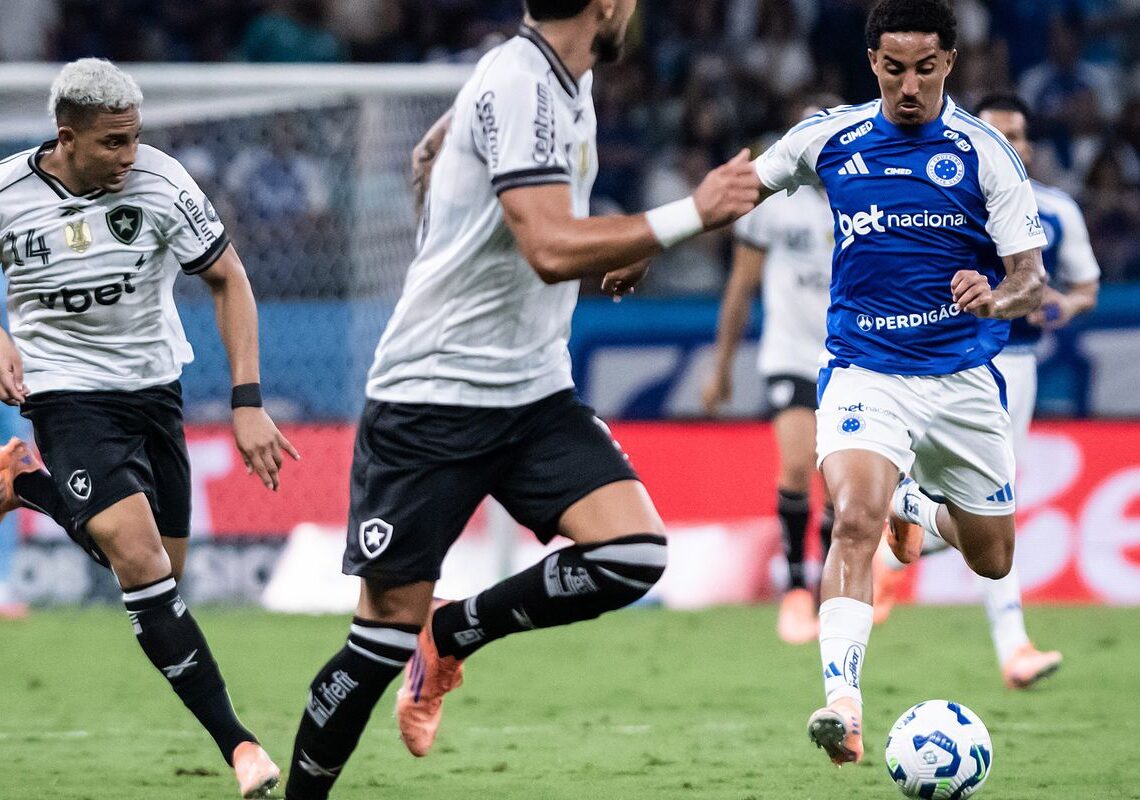 Brasileiro: Cruzeiro e Botafogo empatam no encerramento da 37ª rodada