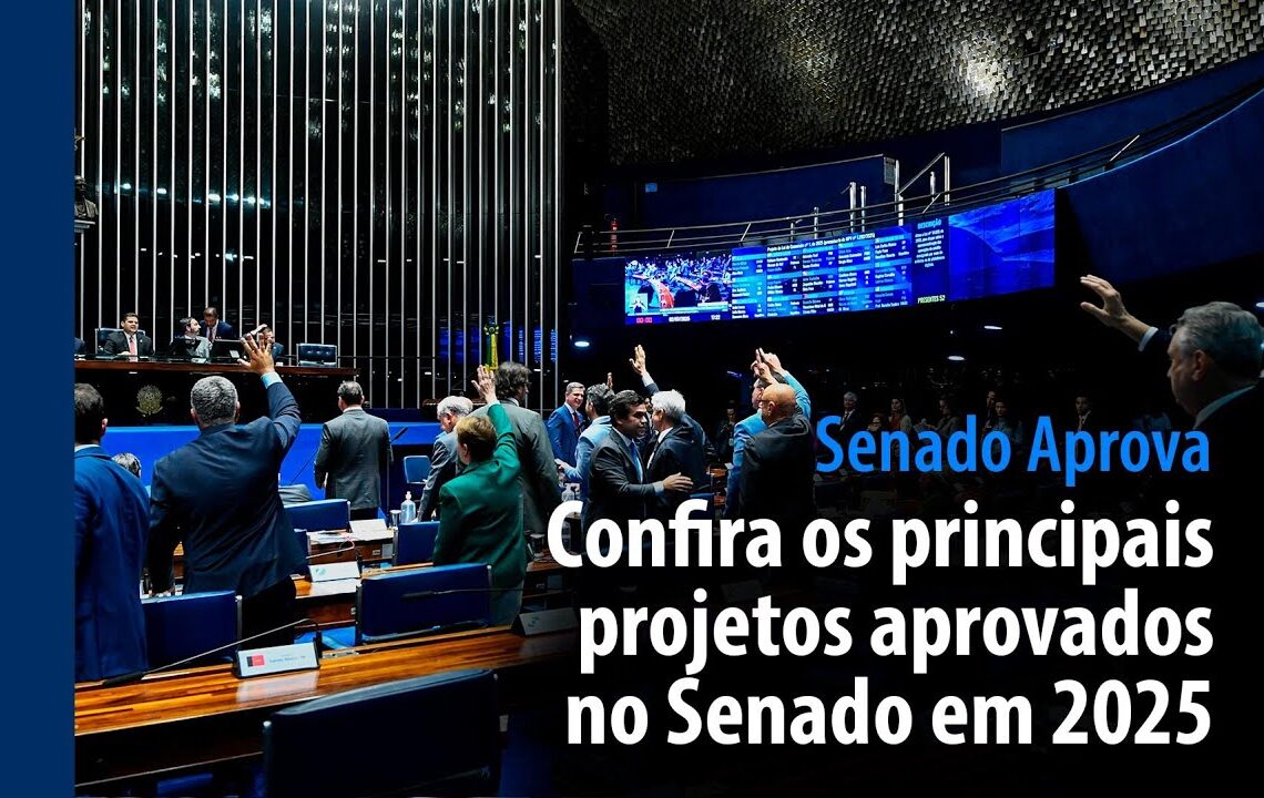 confira os principais projetos aprovados no Senado em 2025 — Senado Notícias