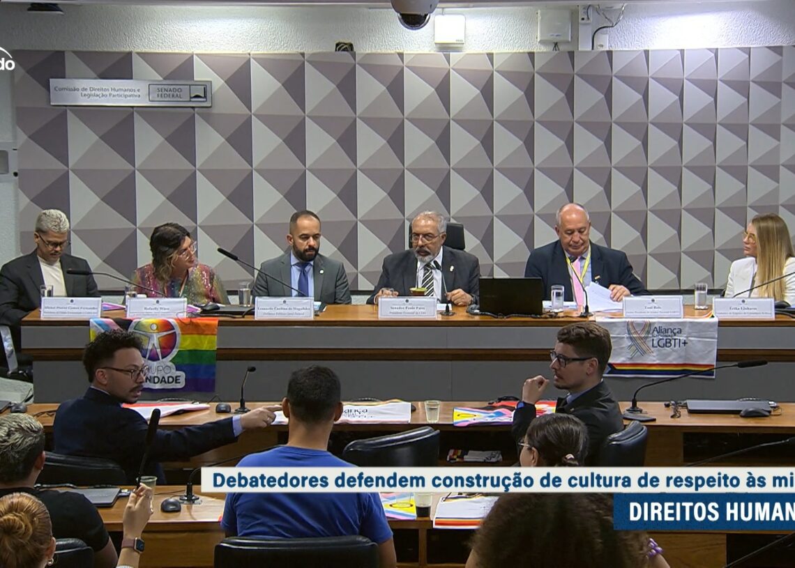 Debatedores pedem respeito a direitos humanos e das pessoas LGBTQIA+ — Senado Notícias