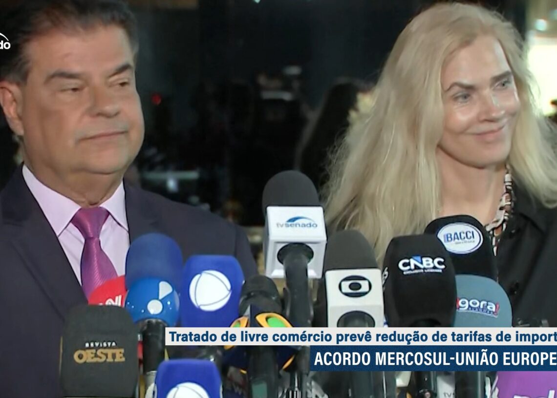 Acordo Mercosul-UE deve ter análise ágil, defendem Nelsinho Trad e embaixadora — Senado Notícias
