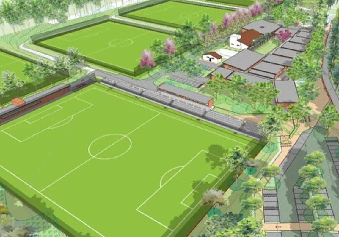 Obras do Centro de Treinamento do Futebol Feminino começam na segunda