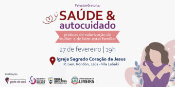 Câmara de Limeira promoverá palestra sobre Saúde e Autocuidado na próxima sexta-feira (27)