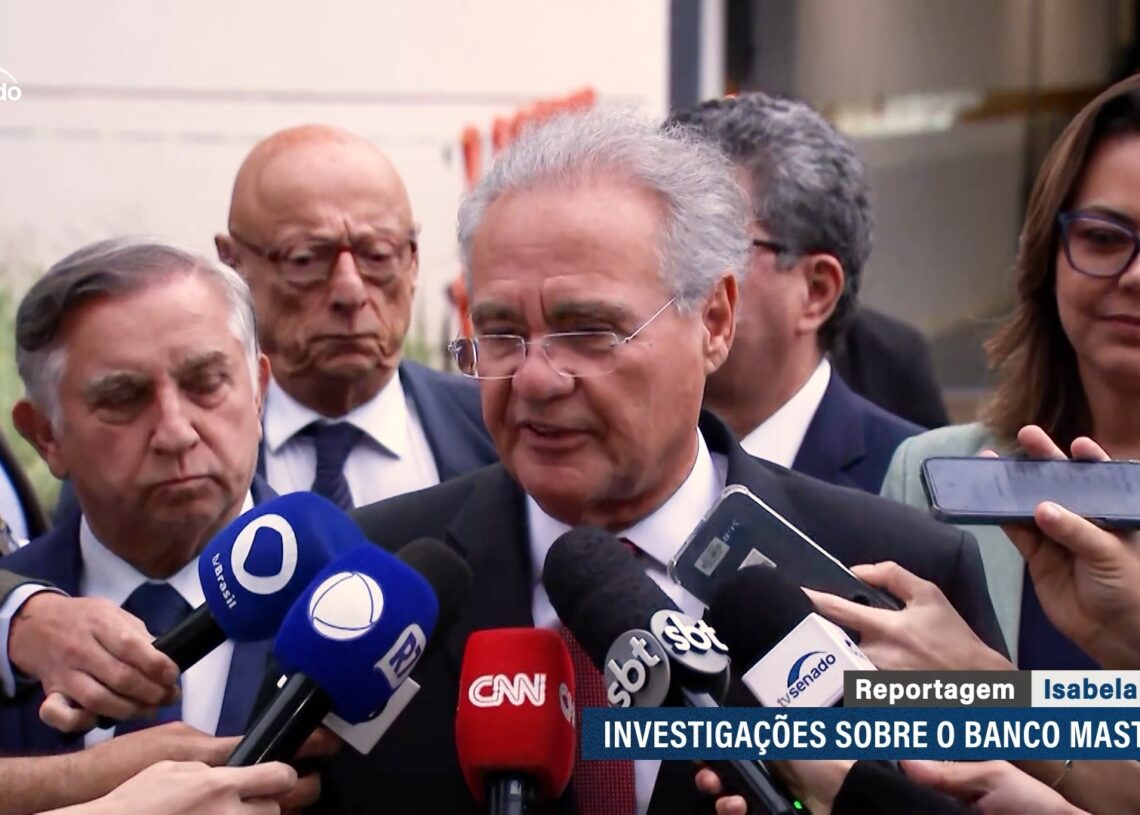Renan Calheiros defende acesso às investigações do Banco Master — Senado Notícias