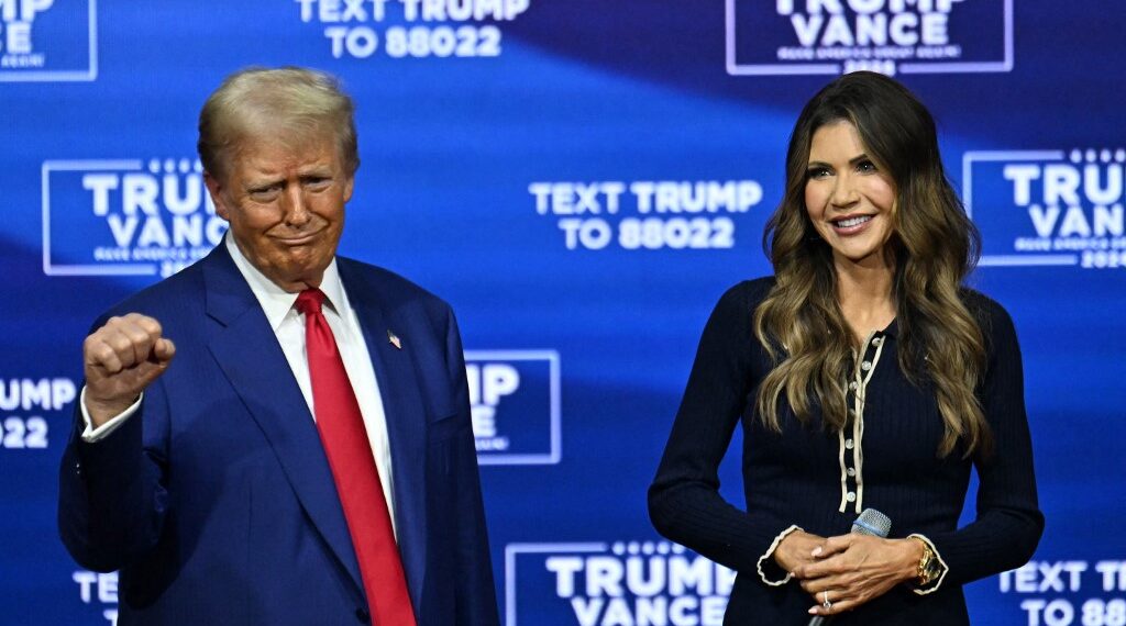 Trump demite Kristi Noem do cargo de secretária de Segurança Interna