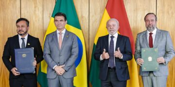 Lula recebe presidente da Bolívia e assina acordos contra o crime organizado