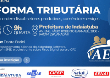 Palestra sobre impactos da Reforma Tributária acontece no dia 8 de abril na Prefeitura de Indaiatuba