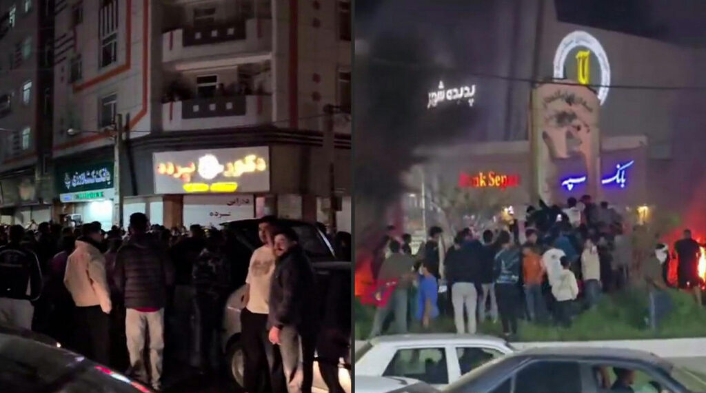 Iranianos comemoram anúncio da morte de Ali Khamenei