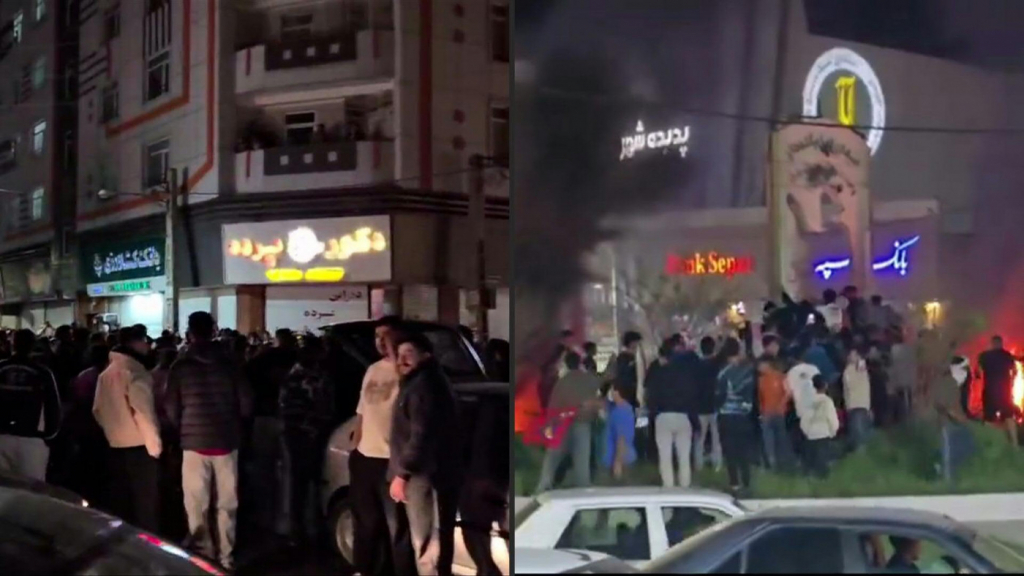 Iranianos comemoram anúncio da morte de Ali Khamenei