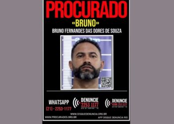 Disque Denúncia emite cartaz de procurado com foto de ex-goleiro Bruno