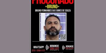 Disque Denúncia emite cartaz de procurado com foto de ex-goleiro Bruno