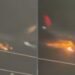 Vídeo mostra momento em que turbina de avião explode após decolar de Guarulhos; veja