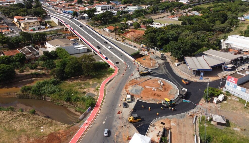 Novo viaduto começa a funcionar na Vila Real em Hortolândia