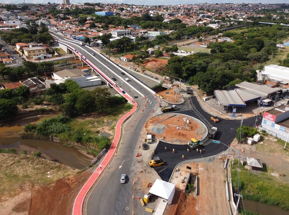 Novo viaduto começa a funcionar na Vila Real em Hortolândia