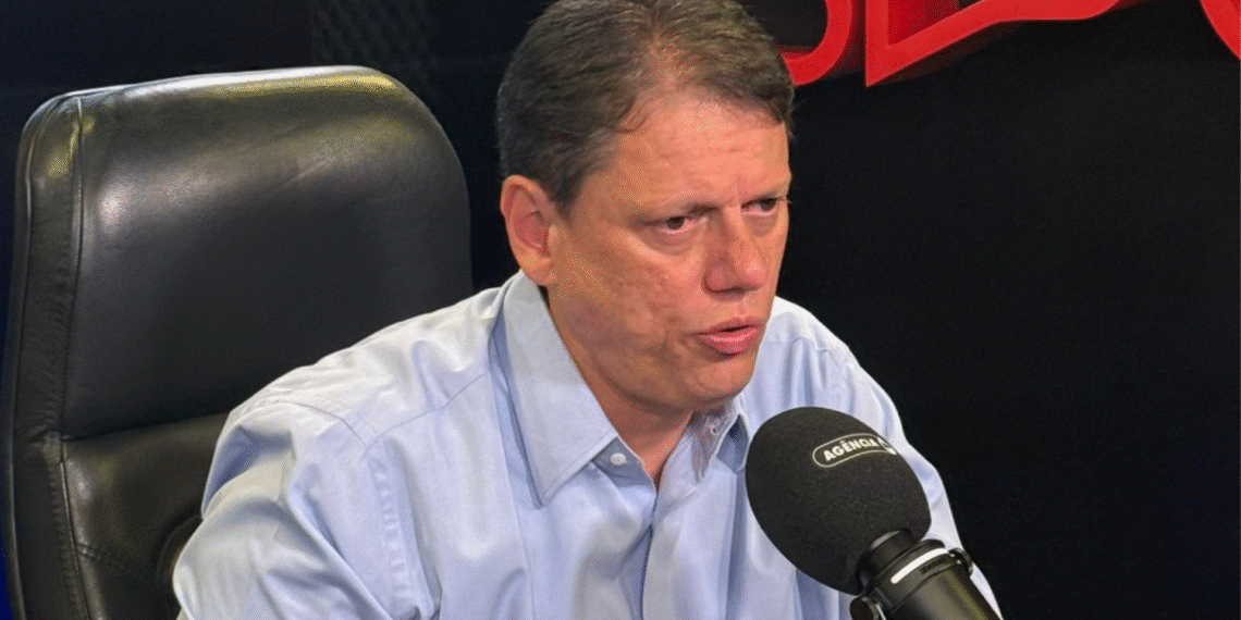 Tarcísio defende fim da reeleição e propõe debate sobre reforma política em entrevista à Jovem Pan News Campinas