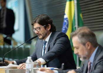 Tarcísio busca Flávio e Eduardo Bolsonaro por André do Prado no Senado