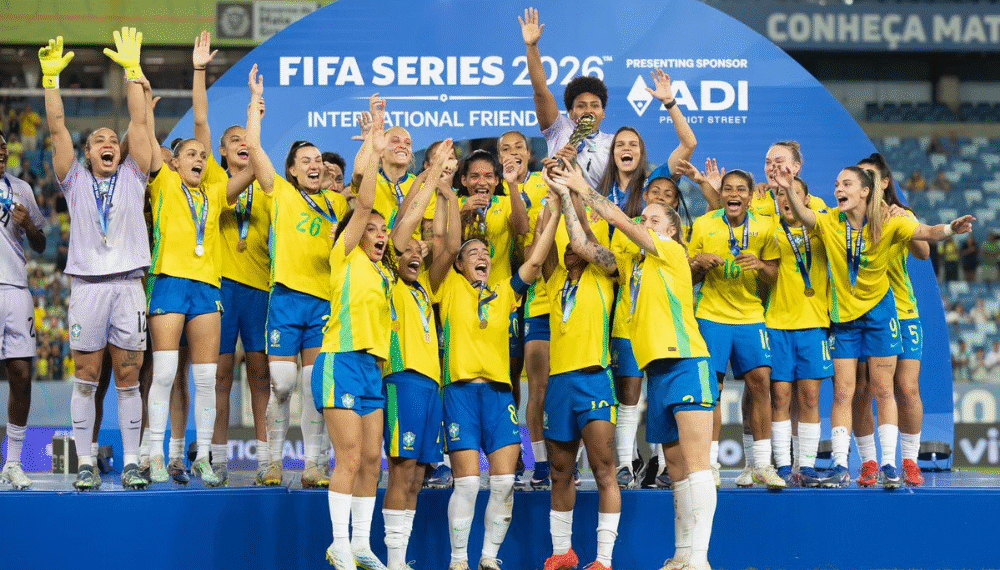 Brasil vence Canadá por 1 a 0 e conquista Fifa Series