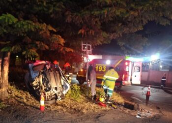 Motorista morre após capotamento na Rodovia Zeferino Vaz em Paulínia