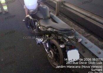 Motociclista fica gravemente ferido após acidente e atropelamento na Anhanguera em Sumaré