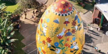 O que fazer na Osterfest em Pomerode: ingressos, roteiro e onde fica o maior ovo de Páscoa do mundo