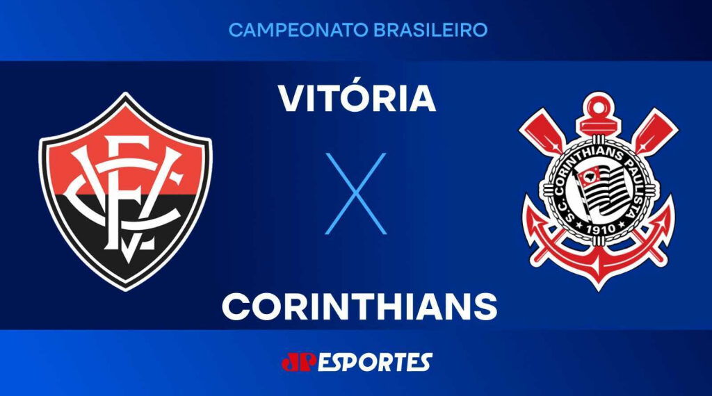 Vitória x Corinthians: assista à transmissão da Jovem Pan ao vivo
