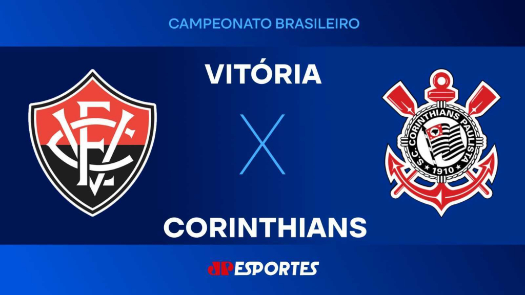 Vitória x Corinthians: assista à transmissão da Jovem Pan ao vivo