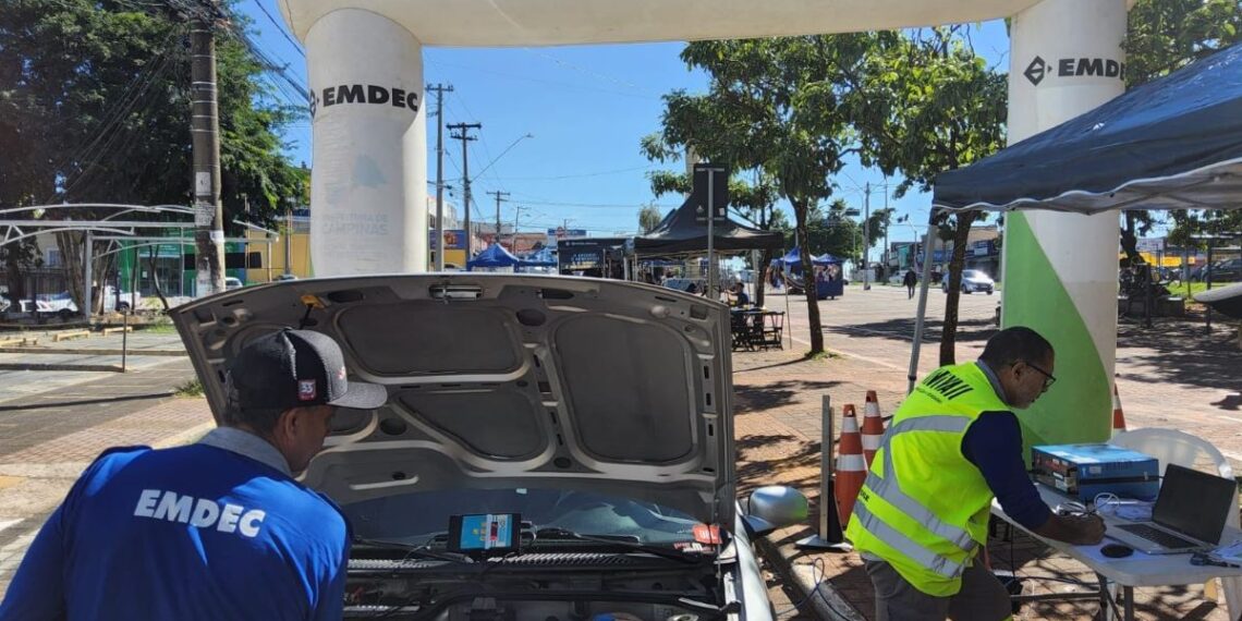 Emdec realiza inspeção veicular ambiental gratuita neste sábado (25) em Campinas