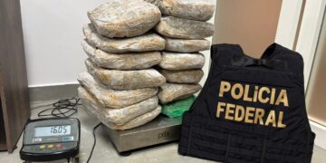 Polícia Federal prende mulher por tráfico de drogas em Viracopos com 16 quilos de maconha