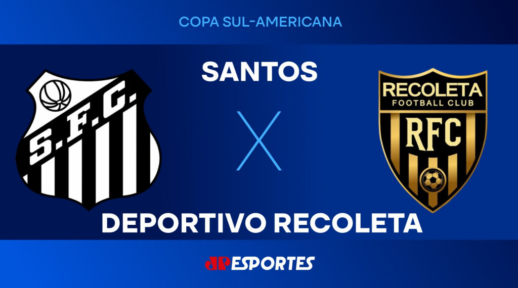 Santos x Deportivo Recoleta: assista à transmissão da Jovem Pan ao vivo
