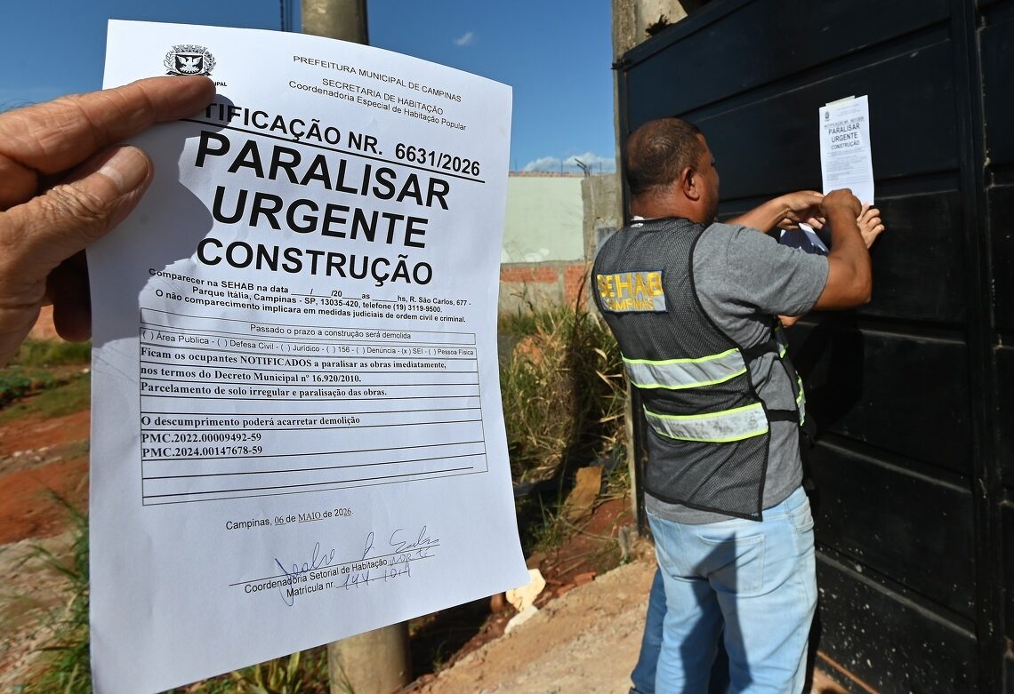 Prefeitura intensifica fiscalização contra loteamento irregular na região do Kairós