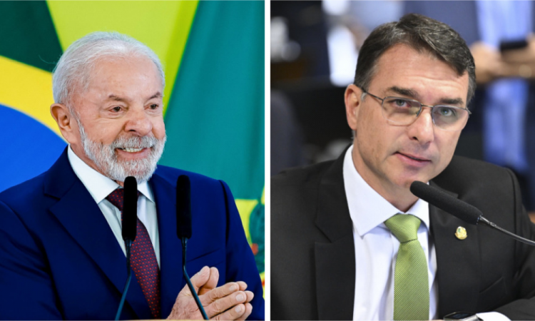 Meio/Ideia: Flávio Bolsonaro tem 45,3% contra 44,7% de Lula no 2º turno