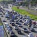 Engavetamento na Rodovia Dom Pedro I deixa dois feridos graves e causa congestionamento em Campinas