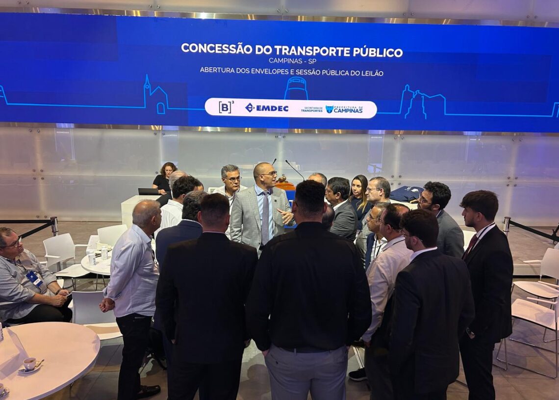 Prefeitura de Campinas habilita empresas  vencedoras do leilão do  transporte público