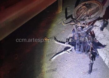 Ciclista morre atropelado ao tentar resgatar cachorro na Santos Dumont