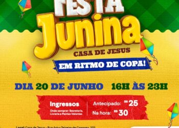 Tradicional Festa Junina da Casa de Jesus acontece neste sábado