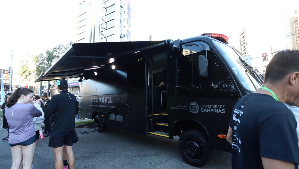 Campinas coloca em operação central móvel de monitoramento para grandes eventos
