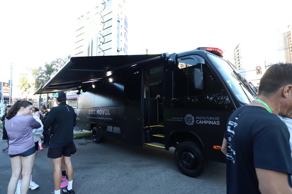 Campinas coloca em operação central móvel de monitoramento para grandes eventos