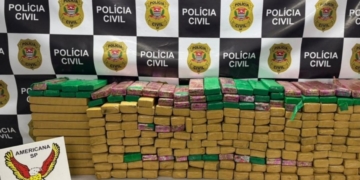 Polícia apreende 257 quilos de maconha em Monte Mor