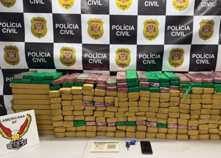 Polícia apreende 257 quilos de maconha em Monte Mor