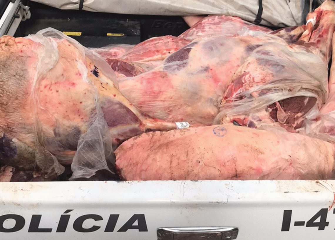 Polícia apreende carnes impróprias para consumo em Campinas