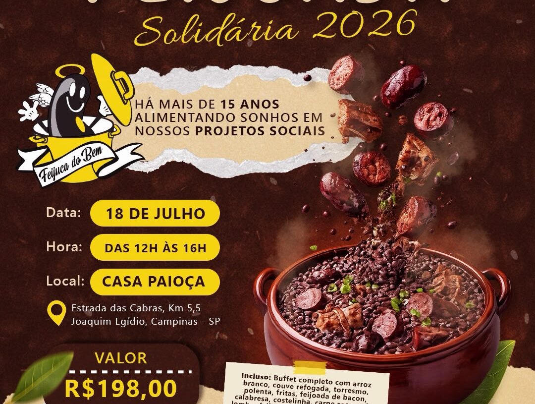Feijoada Beneficente do M.A.E. Maria Rosa celebra solidariedade no dia 18 de julho