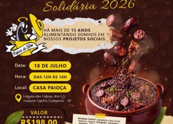Feijoada Beneficente do M.A.E. Maria Rosa celebra solidariedade no dia 18 de julho