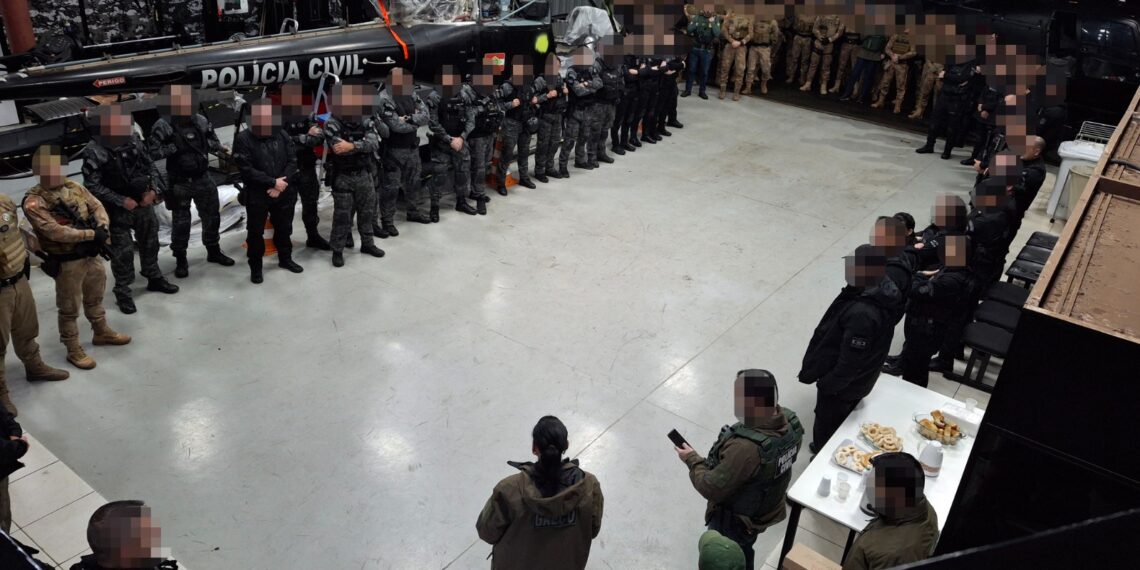Operação Coluna Sul: GAECO cumpre 320 mandados em 6 estados e mira cúpula de facção criminosa