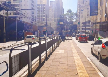 Obras do BRT chegam ao cruzamento das avenidas Francisco Glicério e Moraes Salles em Campinas